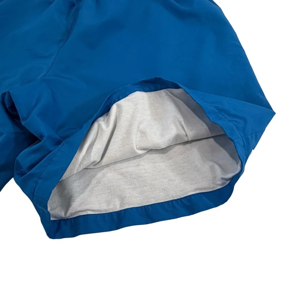 Lacoste Blue Solid Swim Trunks, 3XL